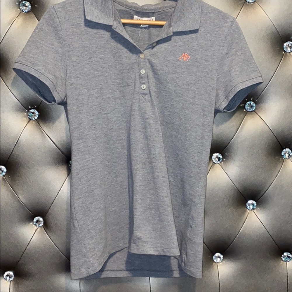 Aeropostale Grey Collard Tee